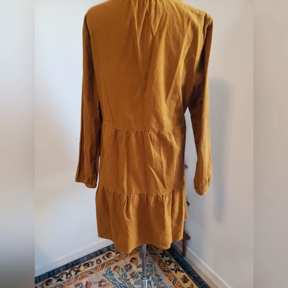 Jcrew Factory Brown Cord Dress - Picture 2 of 3